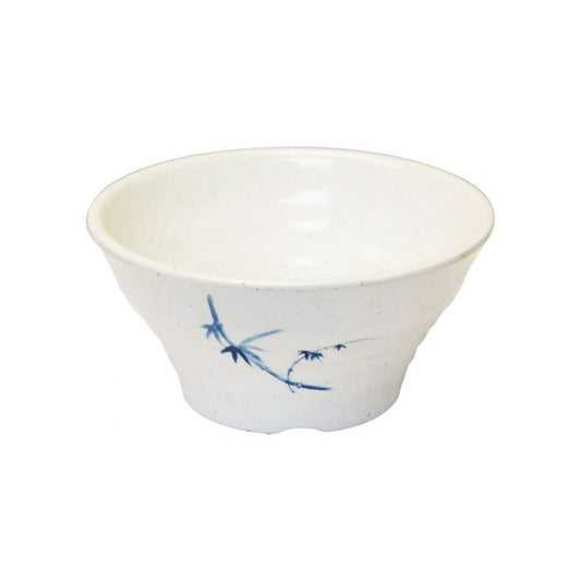 Thunder Group Deep Saucer 12/pcs is perfect for serving sauces, dips and dressings to oriental appetizers. This stone-colored sauce dish with bamboo accents will bring Asian flare to your food presentation. Manufactured from a durable plastic material this dinnerware is extremely popular for its nearly unbreakable structure. However, with heat resistance of up to 212° F or 100° C, melamine is not suitable for cooking and warming foods in a microwave or oven. It is dishwasher safe. 