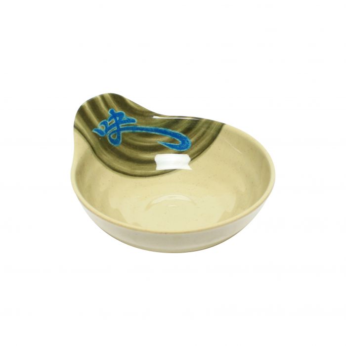 Thunder Group Saucer 12/pcs is perfect for serving dips and various sauces that accompany an oriental-themed meal. This 6 Oz saucer looks like ceramics, but it is made of durable and affordable melamine. Melamine allows the saucer to endure the heavy commercial use. The dish won't chip, break, or stain. The WEI collection has a distinctive presentation. All Asian WEI tableware has a spotted marble-like beige color and a blue hieroglyphic pattern on a dark brown background. 