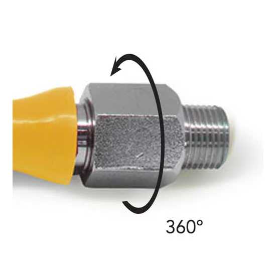 Prepline (3/4" x 36") Easyflex Gas Hose Connector Kit with Quick Disconnect | NSF - Flexible and durable gas connection solution for safe installation of gas appliances in commercial kitchens