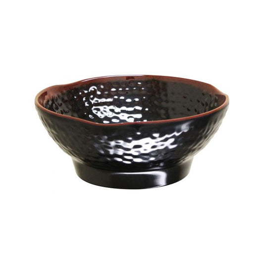 Thunder Group Wavy Soup Bowl 6/Pcs is made for soups, stews, and other liquids. It features a wavy edge that provides an elegant appearance. This Asian wave soup bowl makes it ideal for use in any outdoor catering event, high volume restaurant, or food-serving facility. This 23 oz soup bowl is made of break-resistant heavyweight melamine that ensures long-lasting quality. It is stain-resistant and dishwasher safe.