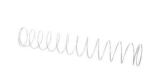 Stainless Steel Carlisle Replacement Spring Wire 14 Turns, 4-5/8 Inch OD, 0.106 Inch Wire Diameter, 38GOX182