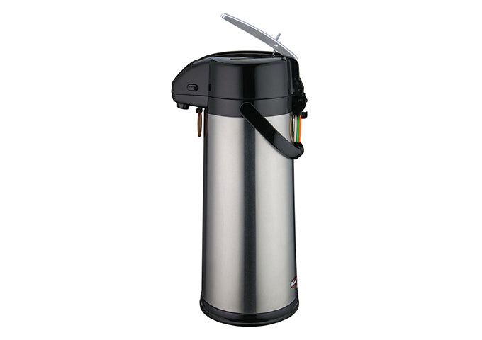 Winco AP-522-835 Stainless Steel Body Glass w/ Push Button Top