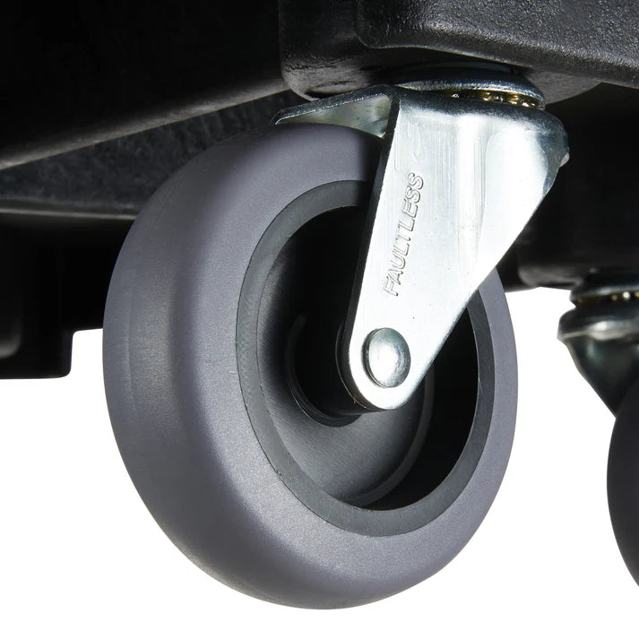 Caster for DLR-2 1/Pack a must-have in any commercial establishment, this caster wheel provides exceptional support and facilitates smooth transportation on any surface. This replacement caster fits on the DLR-2 dolly, sold separately.