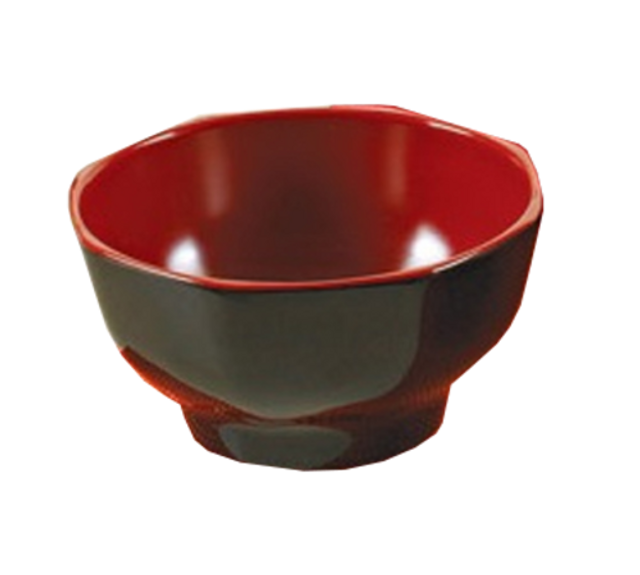 Yanco Bowl CR-3006 is a great and affordable restaurant tableware. It is made from durable and reliable melamine material, which makes the bowl look like ceramics. You can use these unique round bowls to serve such Asian dishes like rice, miso soup, noodles or salads. Thanks to the stylish Black&amp;Red collection style, the bowl will perfectly fit any food-serving establishment design. Melamine tableware is an ideal solution for those who choose high-quality,