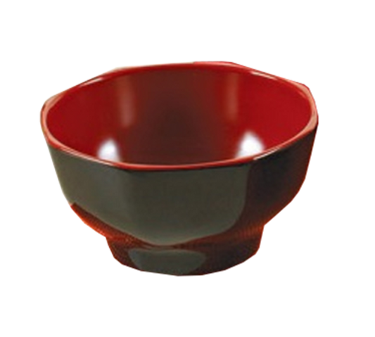 Yanco Bowl CR-3006 is a great and affordable restaurant tableware. It is made from durable and reliable melamine material, which makes the bowl look like ceramics. You can use these unique round bowls to serve such Asian dishes like rice, miso soup, noodles or salads. Thanks to the stylish Black&amp;Red collection style, the bowl will perfectly fit any food-serving establishment design. Melamine tableware is an ideal solution for those who choose high-quality,