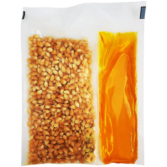 Winco 40004 to 40008, 4-8oz Machines, 24/case Benchmark Popcorn Packs