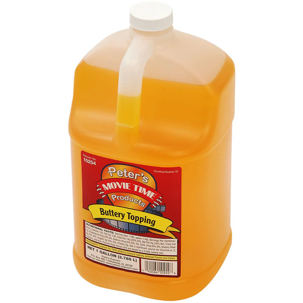 Winco 40017, Benchmark Buttery Popcorn Topping - Gallon