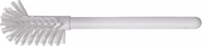 White Handle Dish Brush w/2-3/4 inches Polyester Bristles 12 inches, 4041300, 12/case