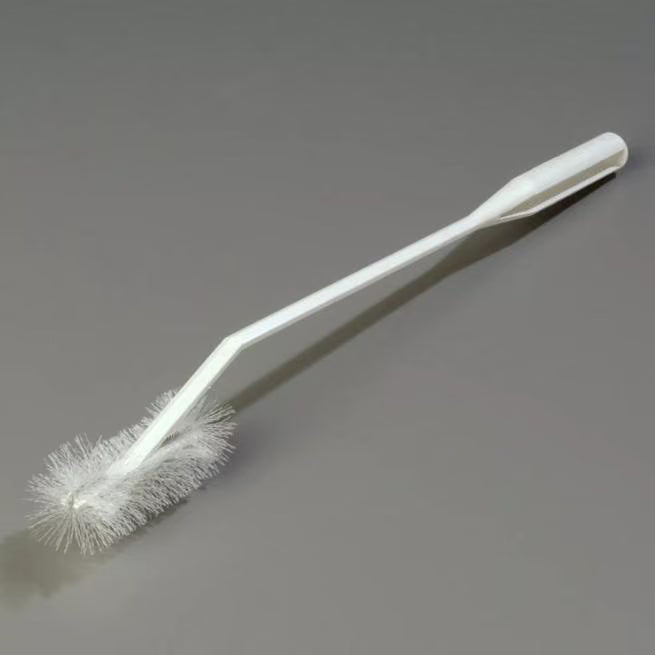 White Sparta Small Neck Brush w/Soft Nylon Bristles 16-1/2 inches, 4041500, 12/case