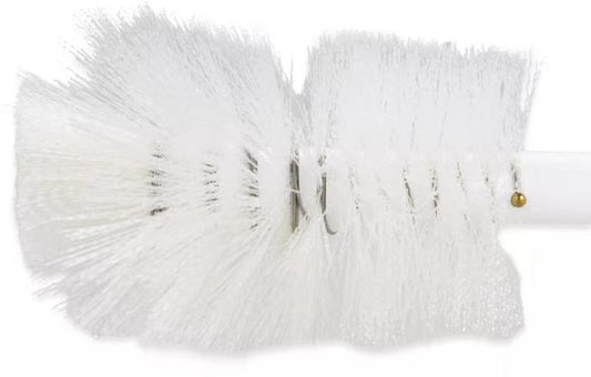 White Sparta Handle Pint Bottle Brush w/Polyester Bristles 12 inches, 4046600, 12/case