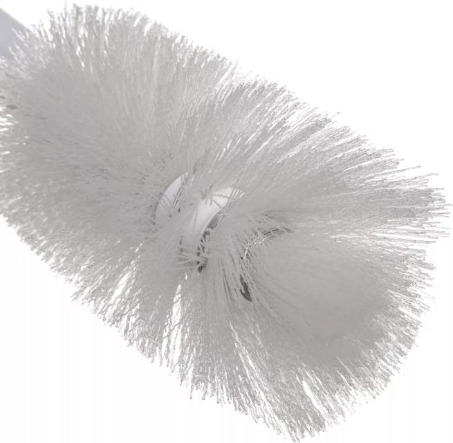 White Sparta Handle Pint Bottle Brush w/Polyester Bristles 12 inches, 4046600, 12/case