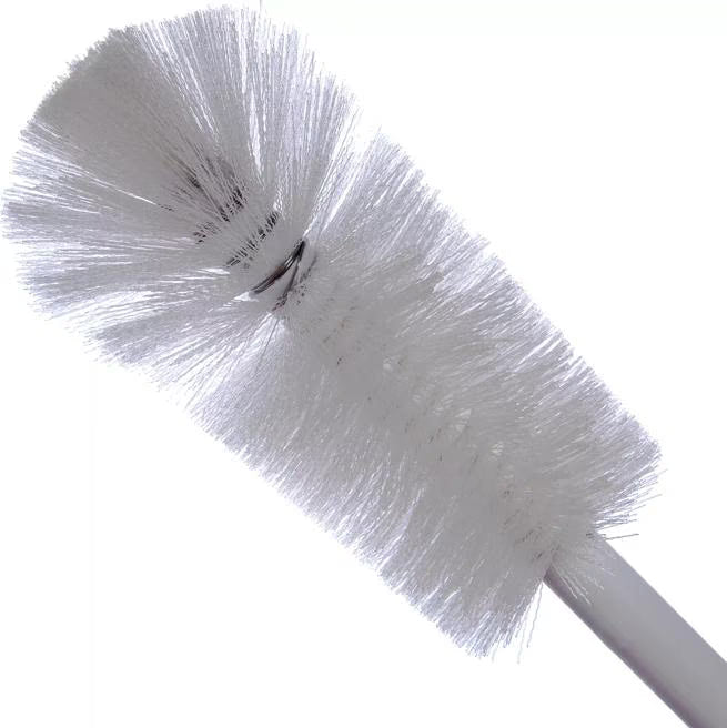 White Sparta Handle Quart Bottle Brush w/Polyester Bristles 16 inches, 4046702, 12/case