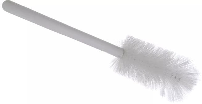 White Sparta Handle Quart Bottle Brush w/Polyester Bristles 16 inches, 4046702, 12/case