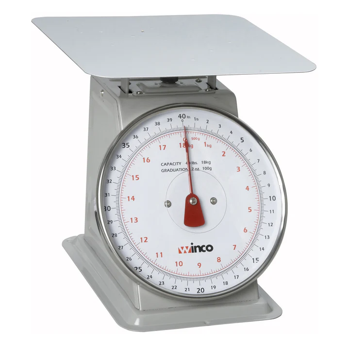 (2lbs 2/Pack, 6lbs 2/Pack, 10lbs 2/Pack, 20lbs 2/Pack, 40lbs 2/Pack, 100lbs 2/Pack, 130lbs 2/Pack, 60lbs 3/Pack) Receiving Scale measure food ingredients like flour or sugar accurately, this receiving scale is easy to use and is very useful for baking breads and other pastries. Constructed with large steel platforms, this piece is built to withstand the demands of any home or commercial kitchen.
