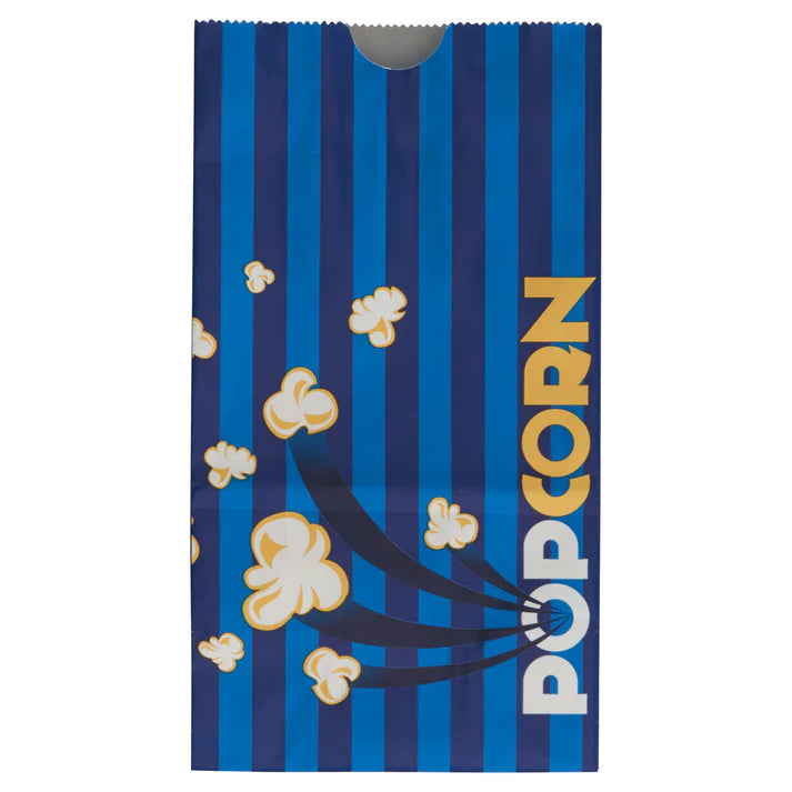Benchmark Popcorn Butter Bags these bags are thoughtfully crafted with a specialized coating, ensuring that the rich and flavorful butter stays securely contained within, preventing any unwarranted leakage. The addition of this protective feature not only preserves the integrity of the popcorn but also enhances the overall consumer experience. Furthermore, their cleverly designed flat bottoms provide a stable and upright structure.