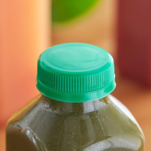 38mm Screw On Lid Caps For Clear Juice Bottles