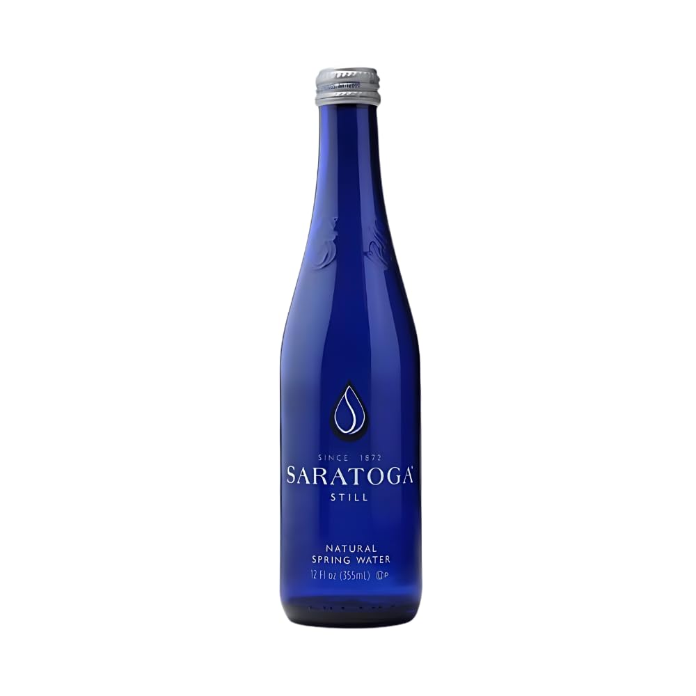Saratoga Still Refreshing Natural Spring Water 12oz Bottle Case of 24
