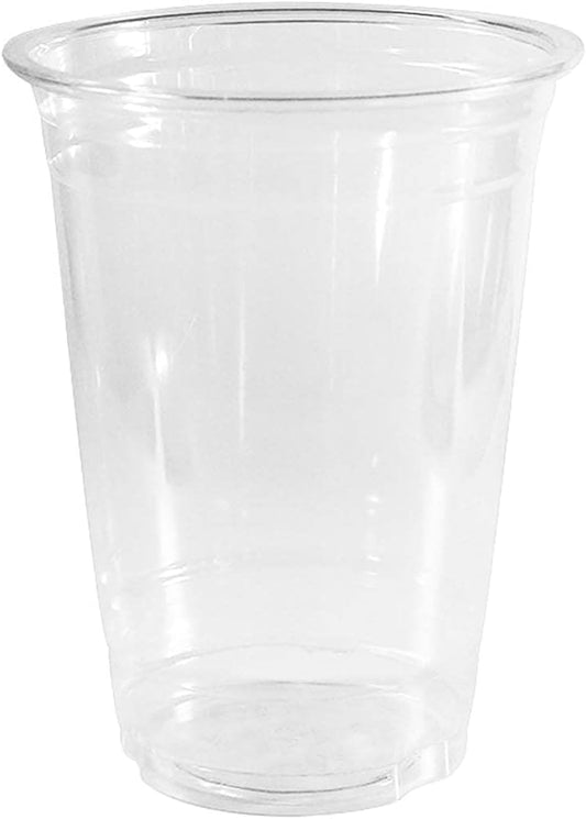 12oz Clear PLA Iced Coffee Smoothies No Lids Cups