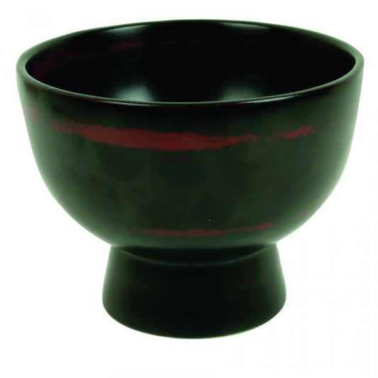 Thunder Group Miso Soup Bowl 6/Pcs Designed for both style and functionality, this bowl features a natural wood construction that adds warmth and authenticity to any dining setting. With a 16.5 oz capacity, it is perfect for serving miso soup, rice, or other traditional dishes. Its durable build ensures long-lasting use, making it ideal for restaurants, sushi bars, and catered events.