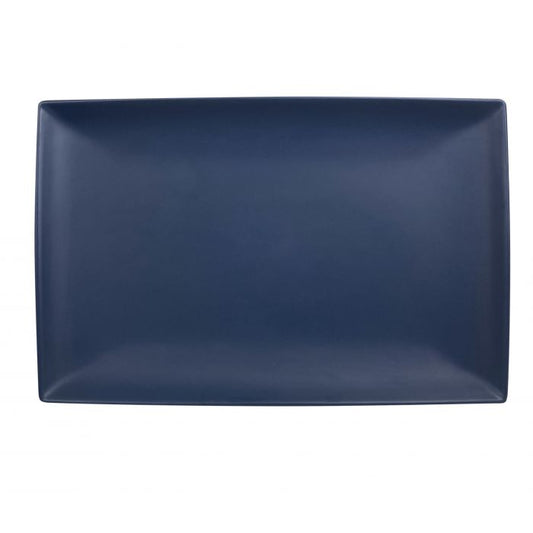 Thunder Group Rectangle Tray 12/Pcs is the perfect way to serve various dishes like appetizers, sides, slices of bread, or desserts for the entire table. This sleek rectangular tray from melamine is this non-toxic, exceptionally durable and will not get scratched or chipped even after extensive long-time use. Good for a catered event, busy restaurant or small cozy diners. Classic Stone Blue Western collection has a distinctive appearance featuring dinnerware with an elegant stone blue finish. 