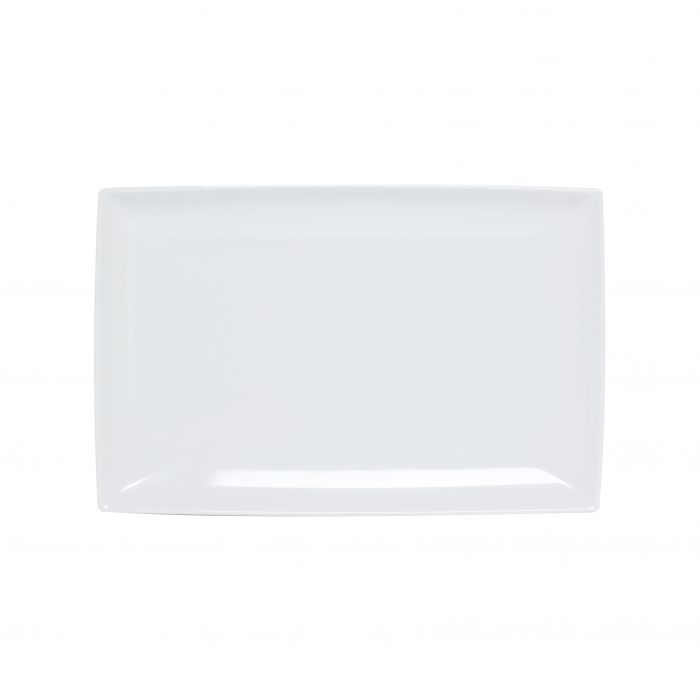 Thunder Group Rectangle Tray 12/Pcs is the perfect way to serve various dishes like appetizers, sides, slices of bread, or desserts for the entire table. This sleek rectangular tray from melamine is this non-toxic, exceptionally durable and will not get scratched or chipped even after extensive long-time use. Good for a catered event, busy restaurant or small cozy diners. Classic White Western collection has a distinctive appearance featuring dinnerware with a glossy rich white finish. 