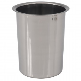 1-1/4 quart stainless steel Bain Marie stanton trading, perfect for keeping sauces and soups warm in commercial kitchens and catering setups.