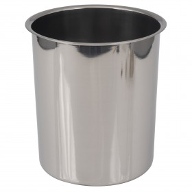 8-1/4 quart stainless steel Bain Marie stanton trading, perfect for keeping sauces and soups warm in commercial kitchens and catering setups.