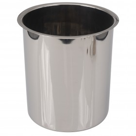 12-quart stainless steel Bain Marie stanton trading, perfect for keeping sauces and soups warm in commercial kitchens and catering setups.