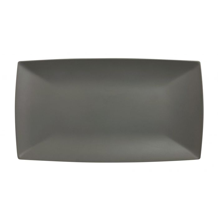 Thunder Group Rectangle Tray 12/Pcs is the perfect way to serve various dishes like appetizers, sides, slices of bread, or desserts for the entire table. This sleek rectangular tray from melamine is this non-toxic, exceptionally durable and will not get scratched or chipped even after extensive long-time use. Good for a catered event, busy restaurant or small cozy diners. Classic Stone Grey Western collection has a distinctive appearance featuring dinnerware with an elegant stone gray finish. 