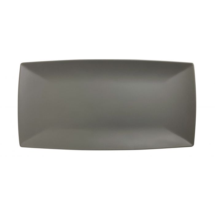 Thunder Group Rectangle Tray 12/Pcs is the perfect way to serve various dishes like appetizers, sides, slices of bread, or desserts for the entire table. This sleek rectangular tray from melamine is this non-toxic, exceptionally durable and will not get scratched or chipped even after extensive long-time use. Good for a catered event, busy restaurant or small cozy diners. Classic Stone Grey Western collection has a distinctive appearance featuring dinnerware with an elegant stone gray finish. 