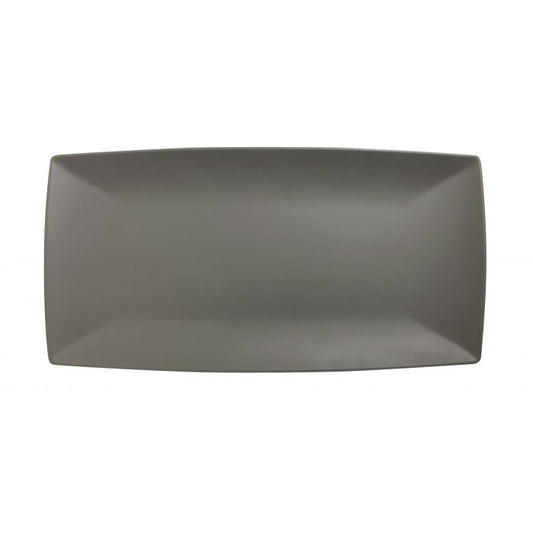 Thunder Group Rectangle Tray 12/Pcs is the perfect way to serve various dishes like appetizers, sides, slices of bread, or desserts for the entire table. This sleek rectangular tray from melamine is this non-toxic, exceptionally durable and will not get scratched or chipped even after extensive long-time use. Good for a catered event, busy restaurant or small cozy diners. Classic Stone Grey Western collection has a distinctive appearance featuring dinnerware with an elegant stone gray finish. 