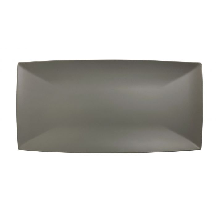 Thunder Group Rectangle Tray 12/Pcs is the perfect way to serve various dishes like appetizers, sides, slices of bread, or desserts for the entire table. This sleek rectangular tray from melamine is this non-toxic, exceptionally durable and will not get scratched or chipped even after extensive long-time use. Good for a catered event, busy restaurant or small cozy diners. Classic Stone Grey Western collection has a distinctive appearance featuring dinnerware with an elegant stone gray finish.