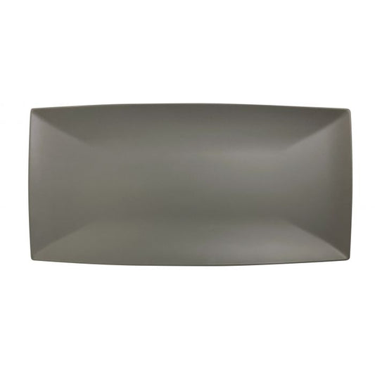 Thunder Group Rectangle Tray 12/Pcs is the perfect way to serve various dishes like appetizers, sides, slices of bread, or desserts for the entire table. This sleek rectangular tray from melamine is this non-toxic, exceptionally durable and will not get scratched or chipped even after extensive long-time use. Good for a catered event, busy restaurant or small cozy diners. Classic Stone Grey Western collection has a distinctive appearance featuring dinnerware with an elegant stone gray finish.