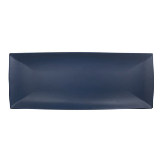 Thunder Group Rectangle Tray 12/Pcs is the perfect way to serve various dishes like appetizers, sides, slices of bread, or desserts for the entire table. This sleek rectangular tray from melamine is this non-toxic, exceptionally durable and will not get scratched or chipped even after extensive long-time use. Good for a catered event, busy restaurant or small cozy diners. Classic Stone Blue Western collection has a distinctive appearance featuring dinnerware with an elegant stone blue finish. 