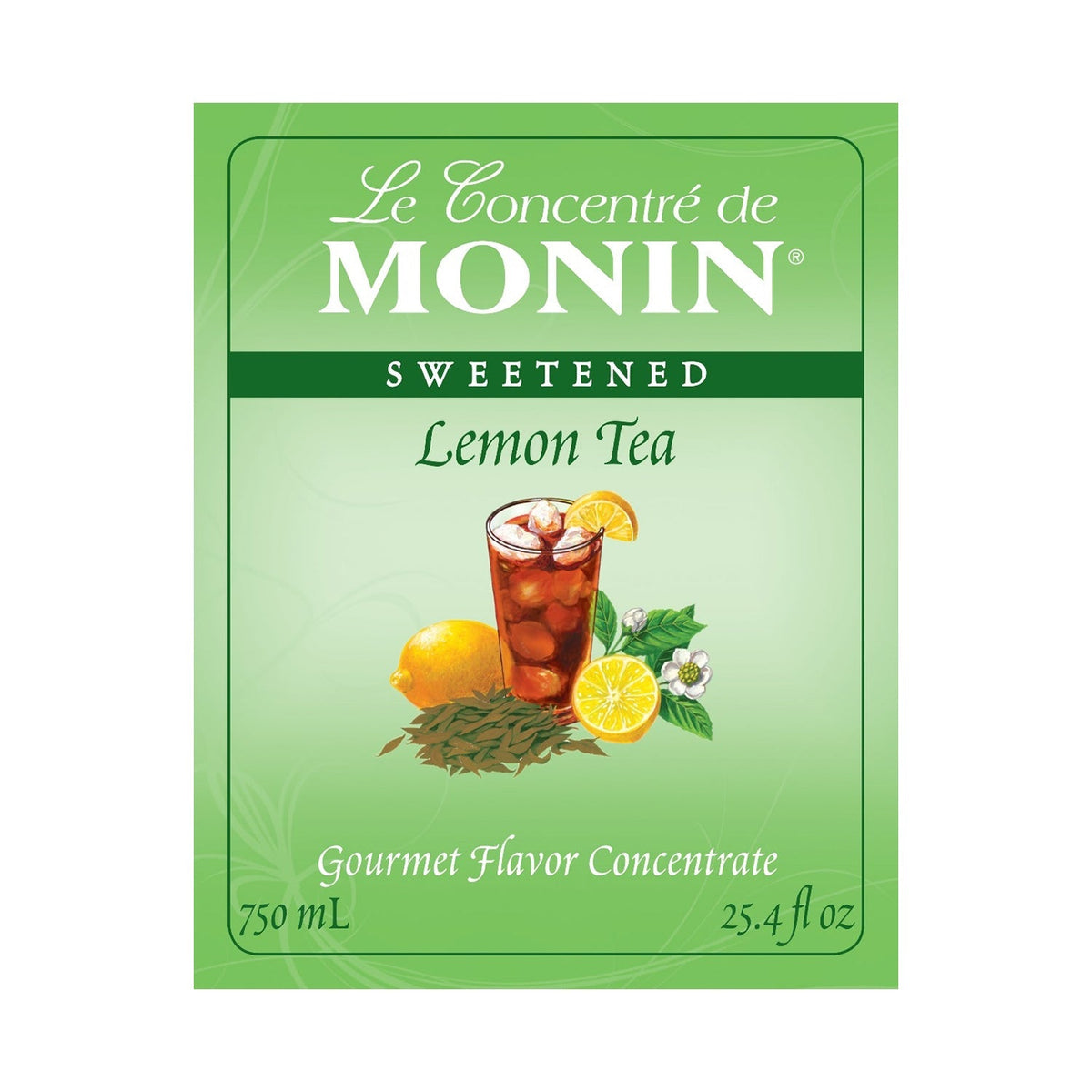 Monin Lemon Tea Concentrate Syrup 750 mL Bottle additional product image