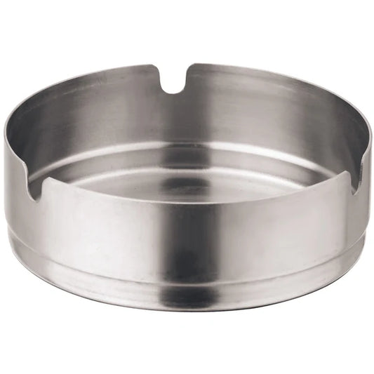 Winco SAS-4, 4" Diameter Stainless Steel Stacking Ash Tray