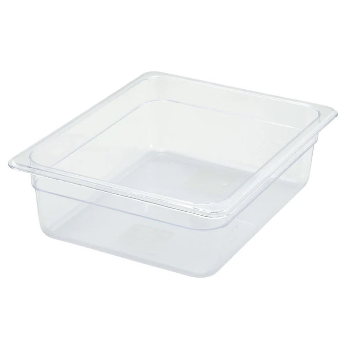 Food Pan is made from polycarbonate, this food pan is resistant to food acid and oils, and will withstand temperatures from -40° to 210° F. Thanks to its smooth, translucent surface, this food pan is easy to clean and provides excellent product visibility. An economical storage option in any foodservice facility.