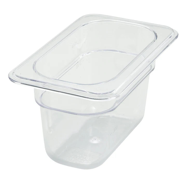Food Pan is made from polycarbonate, this food pan is resistant to food acid and oils, and will withstand temperatures from -40° to 210° F. Thanks to its smooth, translucent surface, this food pan is easy to clean and provides excellent product visibility. An economical storage option in any foodservice facility.