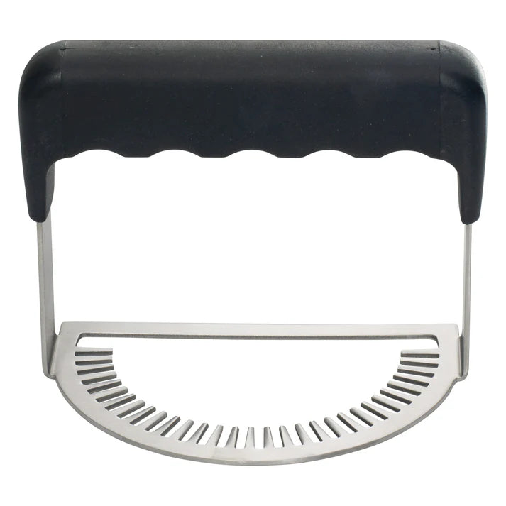 Empanada Fork handy press is the perfect tool for making delicious empanadas quickly and easily. It is constructed of durable stainless steel and features a unique fork design to help you create perfect shapes every time. The ergonomic handle is contoured to fit comfortably in your hand and the press's sturdy construction ensures a lifetime of use.