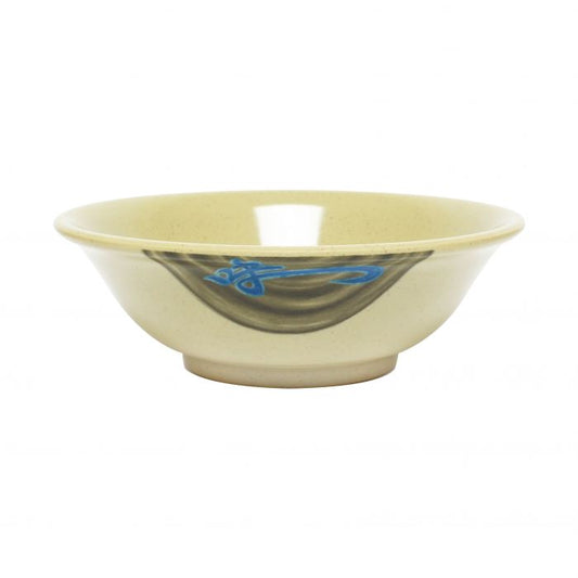 Thunder Group Rimless Bowl 12/Pcs is perfect for serving fruits, salads, rice-based dishes and other items of Asian cuisine for a whole table to share. This 32 Oz rimless bowl will bring oriental flare to your food presentation. Manufactured from a durable plastic material this special bowl is extremely popular for its nearly unbreakable structure. However, with heat resistance of up to 212°F or 100°C, melamine is not suitable for cooking in a microwave or an oven.
