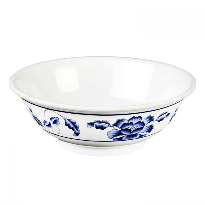 Thunder Group Rimless Bowl 12/Pcs is perfect for serving fruits, salads, rice-based dishes and other items of Asian cuisine for a whole table to share. This 32 Oz rimless bowl will bring oriental flare to your food presentation. Manufactured from a durable plastic material this special bowl is extremely popular for its nearly unbreakable structure. 