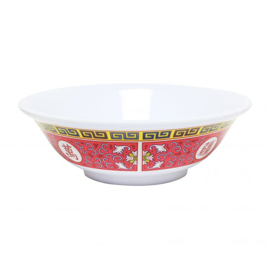 Thunder Group Rimless Bowl 12/Pcs is perfect for serving fruits, salads, rice-based dishes and other items of Asian cuisine for a whole table to share. This 36 Oz rimless bowl will bring oriental flare to your food presentation. Manufactured from a durable plastic material this special bowl is extremely popular for its nearly unbreakable structure. 