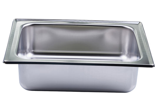 Winco 508-WP 4qt Square Water Pan for 508 Chafer, EA