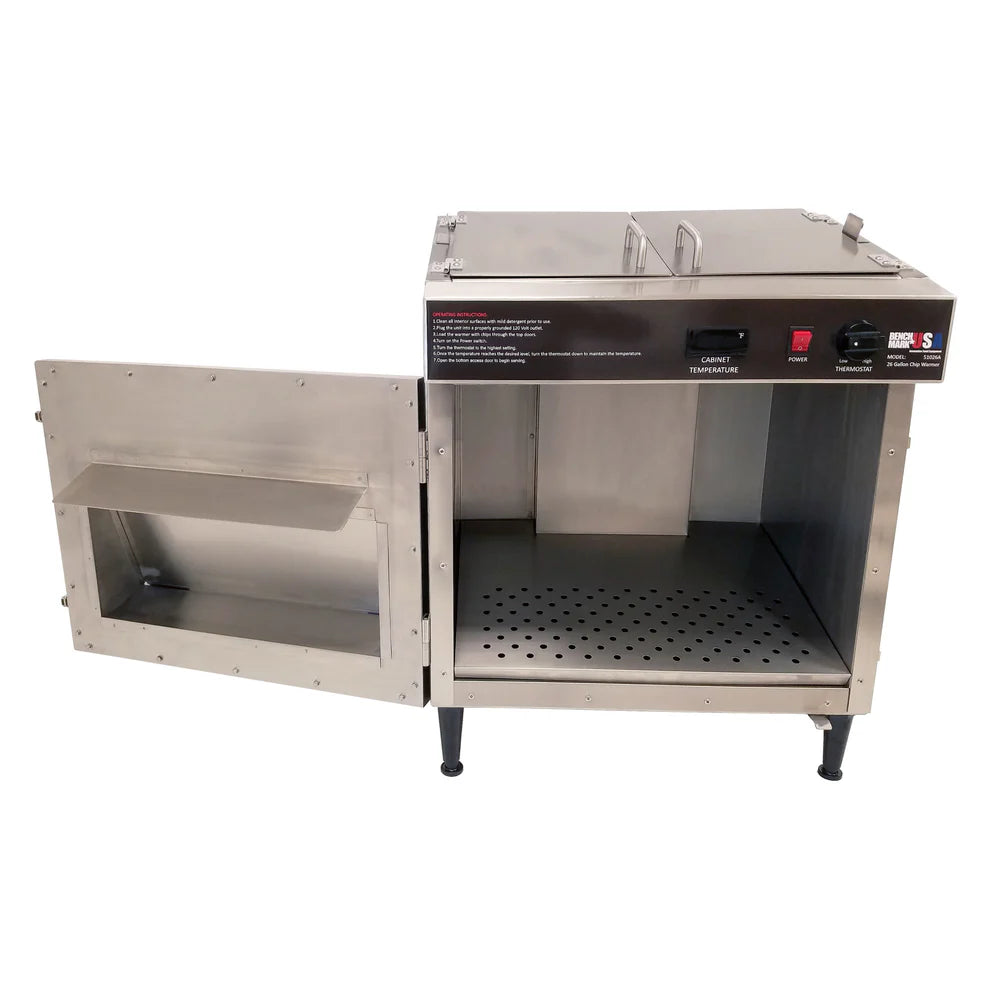 Winco 51026, 120v Benchmark 26 Gallon Tortilla Chip Warmer
