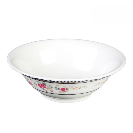 Thunder Group Deep Bowl 12/Pcs is perfect for serving sliced fruits, salads with fresh or marinated vegetables, noodles, rice-based dishes and other items of Asian cuisine for a whole table to share. This deep bowl will bring oriental flare to your food presentation. Manufactured from a durable plastic material this deep bowl is popular for its nearly unbreakable structure. 