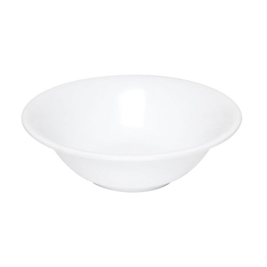 Thunder Group Deep Bowl 12/Pcs is perfect for serving fruits, salads, noodles, rice-based dishes and other items of Asian cuisine for a whole table to share. This deep bowl will bring oriental flare to your food presentation. Manufactured from a durable plastic material this deep bowl is extremely popular for its nearly unbreakable structure. 
