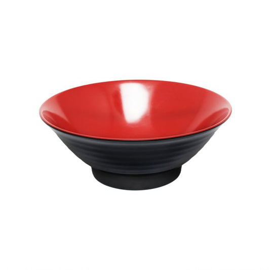 Thunder Group Noodle Bowl 12/Pcs is perfect for serving soba, ramen, and other noodle-based dishes. This medium noodle bowl will bring an oriental flare to your food presentation.&nbsp;Manufactured from a durable plastic material this medium-size 42 Oz Asian tableware is nearly unbreakable and heat resistant. It can hold hot food but is not suitable for cooking and warming in a microwave or an oven. 