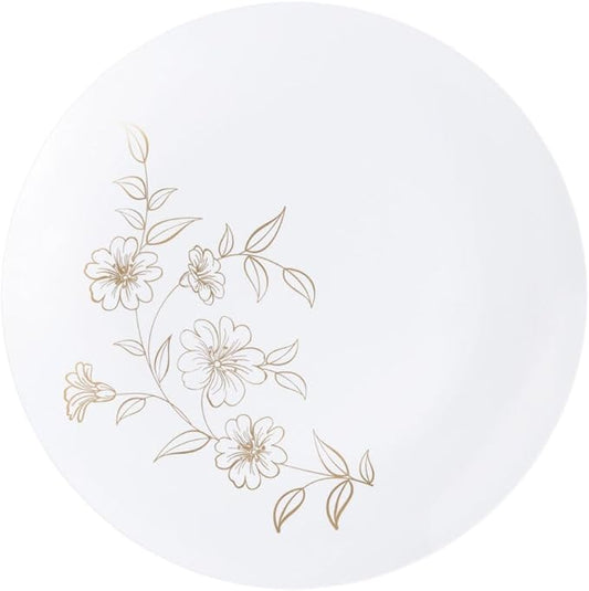 Plastic Party Plates Household Supplies Disposable Plastic Plates Bbq plates fancy disposable plates heavy duty plates classic elegant sturdy plates reusable wedding dinner salad dessert plates catering high quality birthday anniversary platin