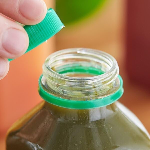 38mm Screw On Lid Caps For Clear Juice Bottles