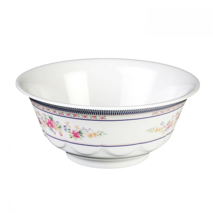 Thunder Group Scalloped Bowl 6/Pcs is perfect for serving sliced fruits, salads with fresh or marinated vegetables, noodles, rice-based dishes and other items of Asian cuisine for a whole table to share. This bowl has a scalloped design that makes it looks more stylish and aesthetically pleasing. Manufactured from a durable plastic material this bowl is popular for its nearly unbreakable structure. 